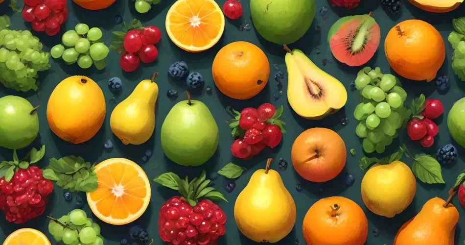 دو میوه مفید برای چاقی صورت با هوش مصنوعی