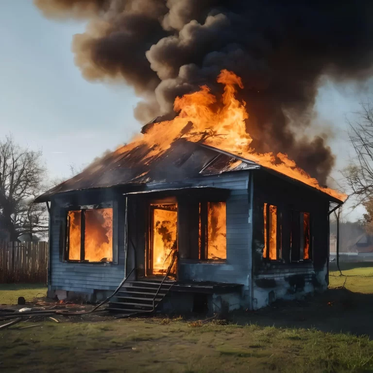 خواب آتش گرفتن خانه