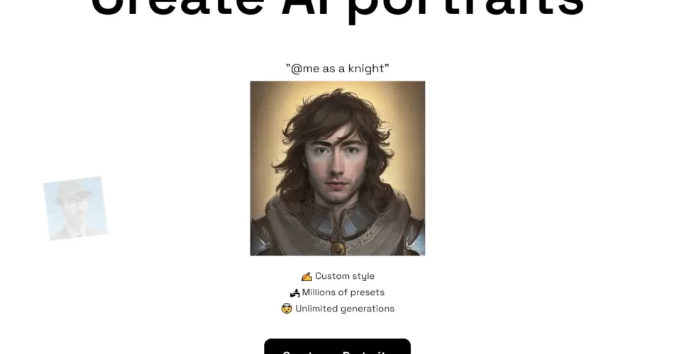 هوش مصنوعی auto portrait